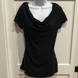 Banana Republic drape neck t-shirt